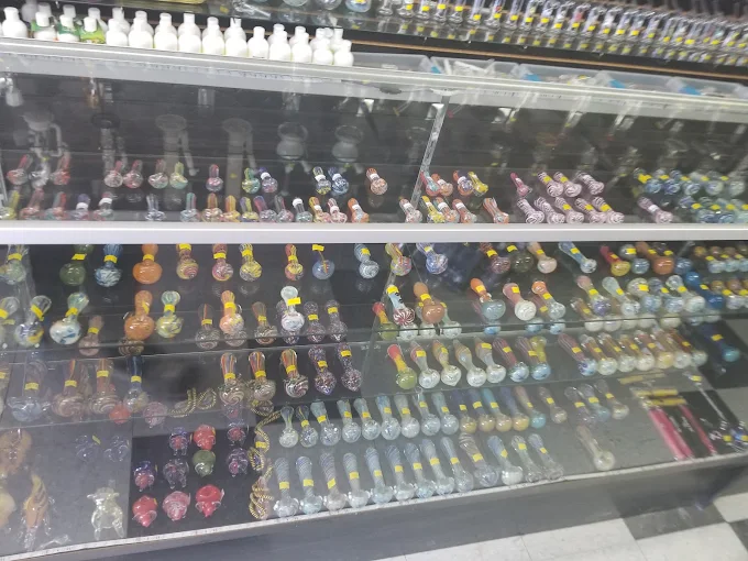 Counter area at Ameer Smoke Shop